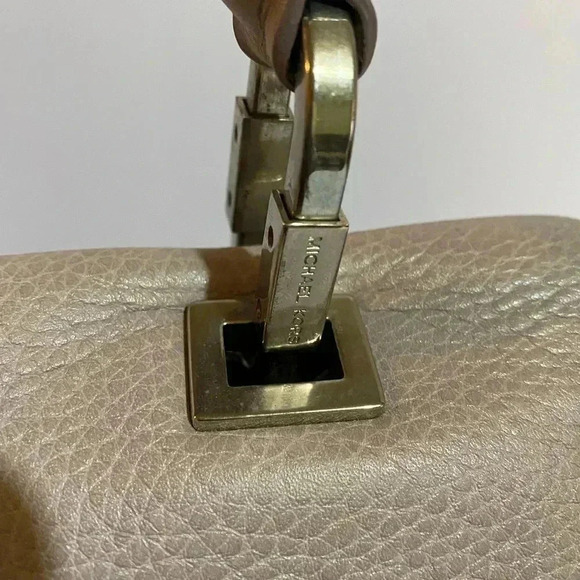 Michael kors grey leather satchel handbag - Picture 10 of 13